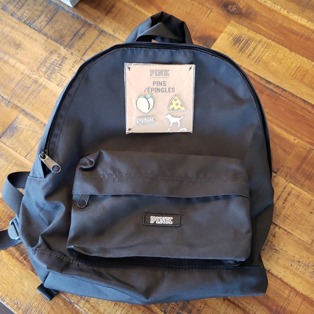 New VS PINK BLACK BACKPACK